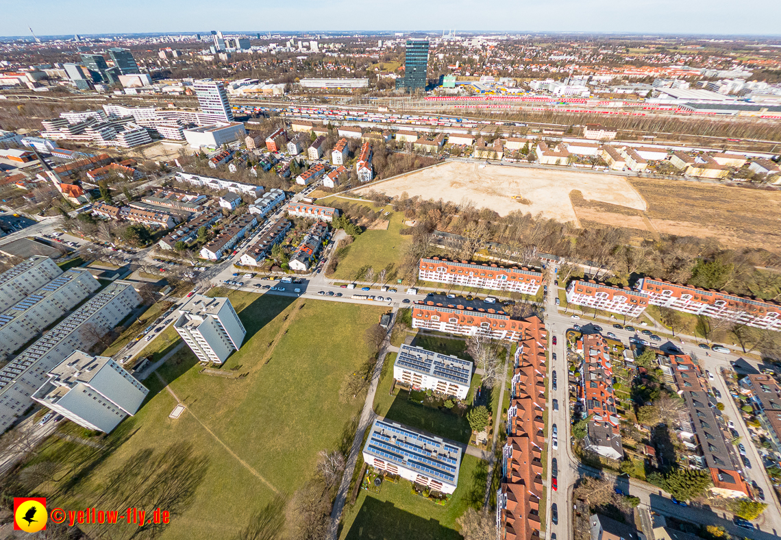 20.02.2023 - der Hachinger Bach zwischen Berg am Laim und Neuperlach